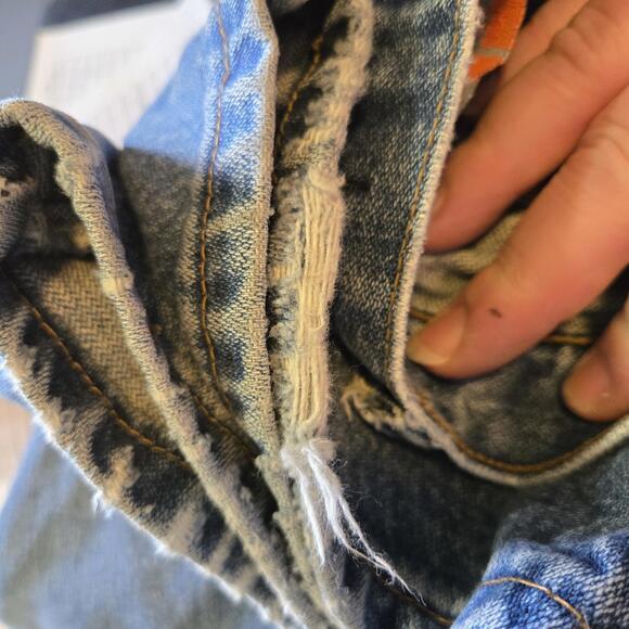 Wrangler 13 Original Flame Resistant CAT2 2112 Jeans Straight Leg 31 X 34 - Picture 8 of 8